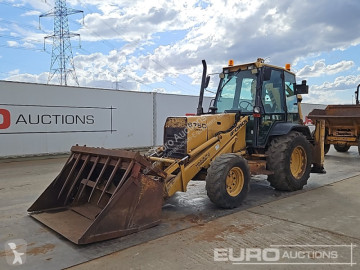 Traktor med grab Ford 675D
