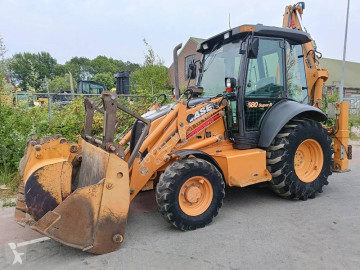 Graaflaadmachine Case 580SR backhoe loader graaf laad combinatie MARGE