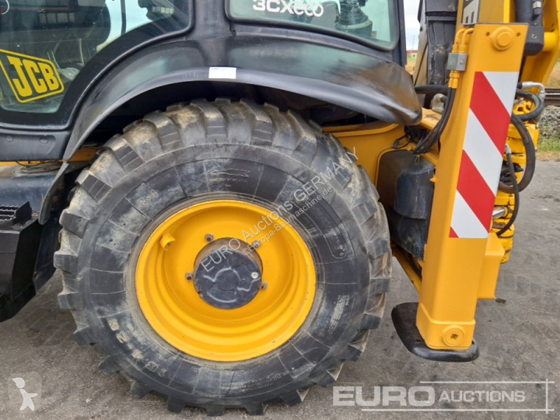 Traktor med grab JCB 3CX 14L4WM