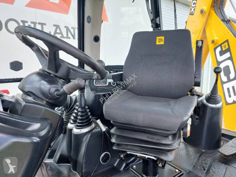 Traktor med grab JCB