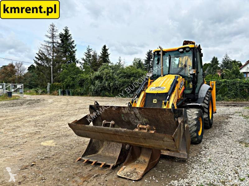Traktor med grab JCB 3CX KOPARKO-ŁADOWARKA...