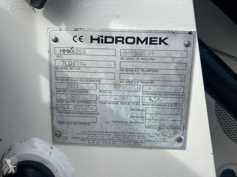 Koparko-ładowarka Hidromek  62SS