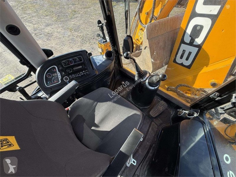 Tractopelle JCB 4 CX , quick coupler front & b