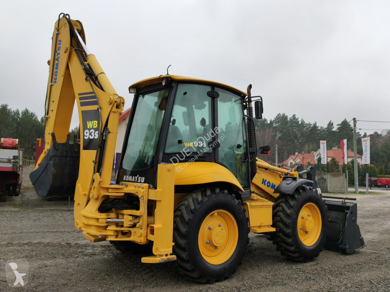 Traktor med grab Komatsu WB 93S-5E0 Bez Luzów...