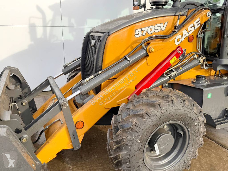 Traktor med grab Case 570SV 4WD - 4/1 Bucket /...