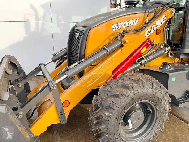 Graaflaadmachine Case 570SV 4WD - 4/1 Bucket /...