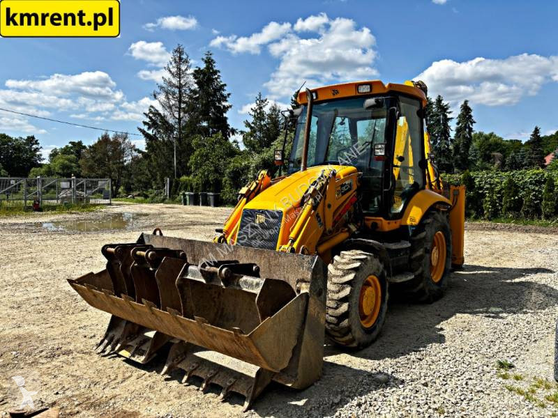 Traktor med grab JCB 3CX KOPARKO-ŁADOWARKA...