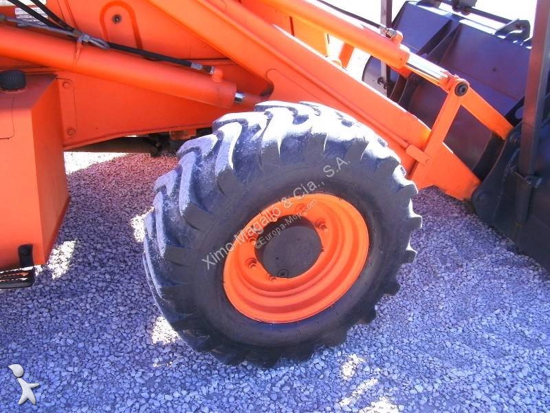 Traktor med grab Fiat-Hitachi