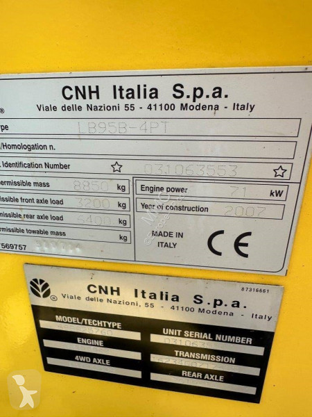 Terna New Holland B-4 PT