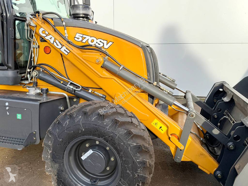 Traktor med grab Case 570SV 4WD - 4/1 Bucket /...