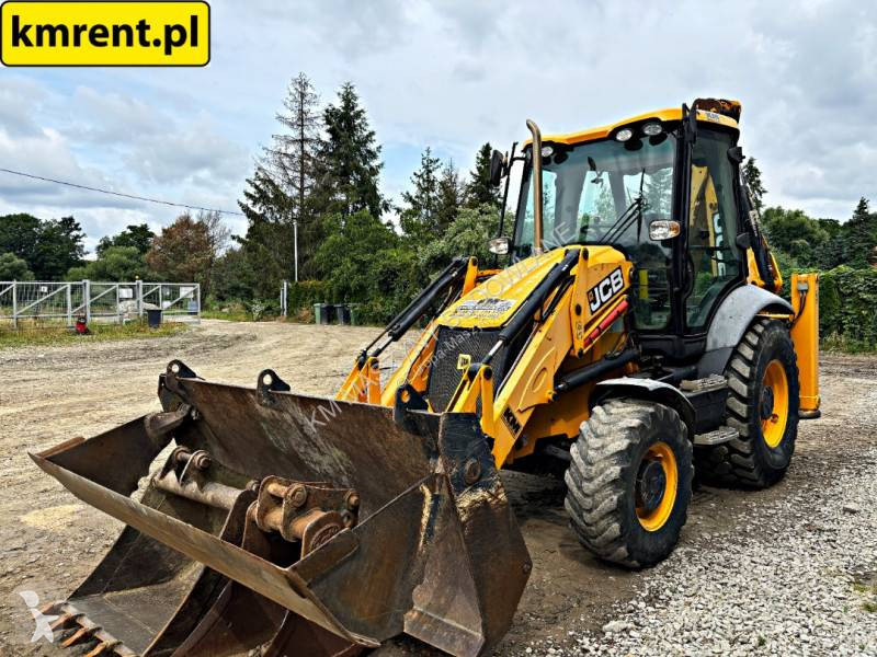 Traktor med grab JCB 3CX KOPARKO-ŁADOWARKA...