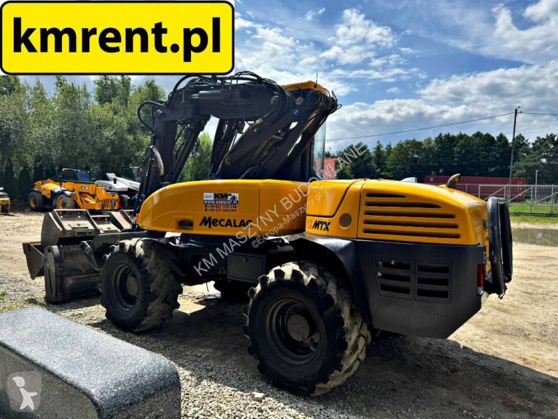 Buldoexcavator Mecalac 12 MTX koparko-ładowarka...