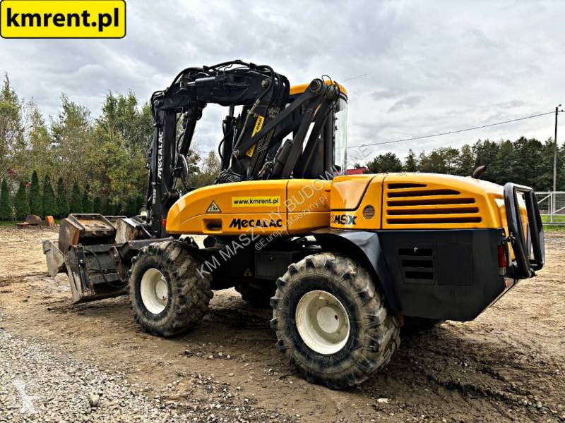 Buldoexcavator Mecalac 12 MSX KOPARKO-ŁADOWARKA...