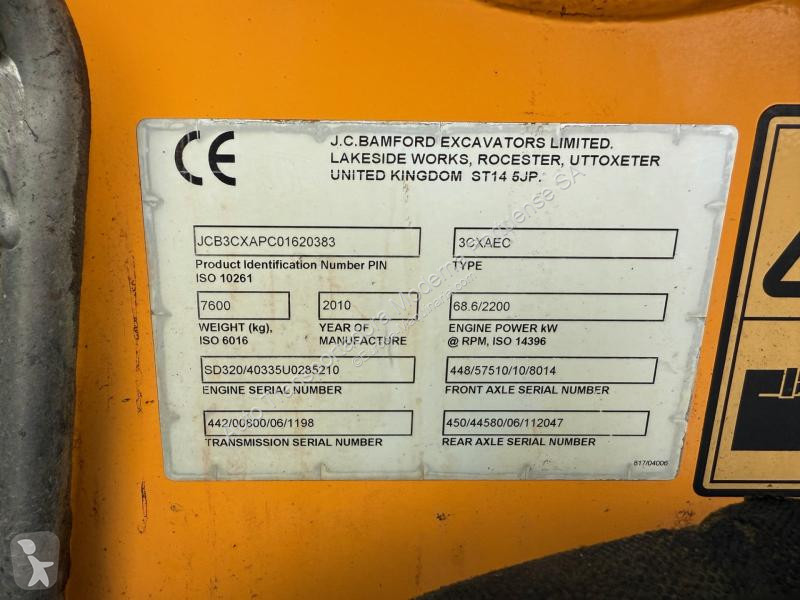 Retroescavadora JCB 3 CX