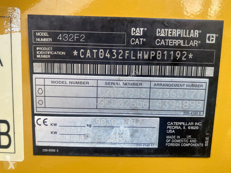 Traktor med grab Caterpillar 2 NVT