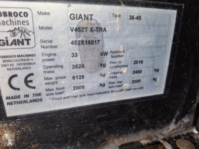Nakladač Giant Giant V 452 XTRA org1154Std...
