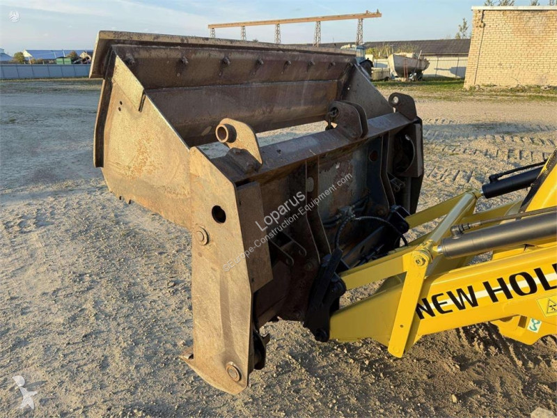 Tractopelle New Holland B 110-4PT , 2 quick...