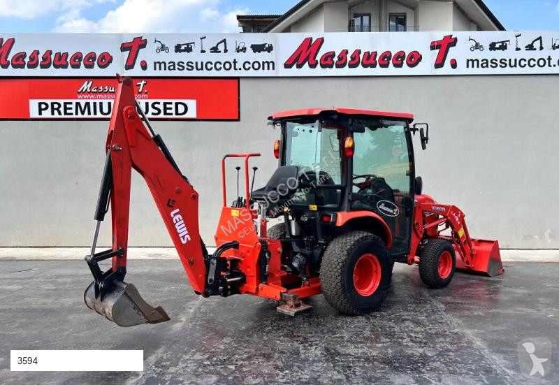 Terna Kubota B2231 4x4 CON retro LEWIS