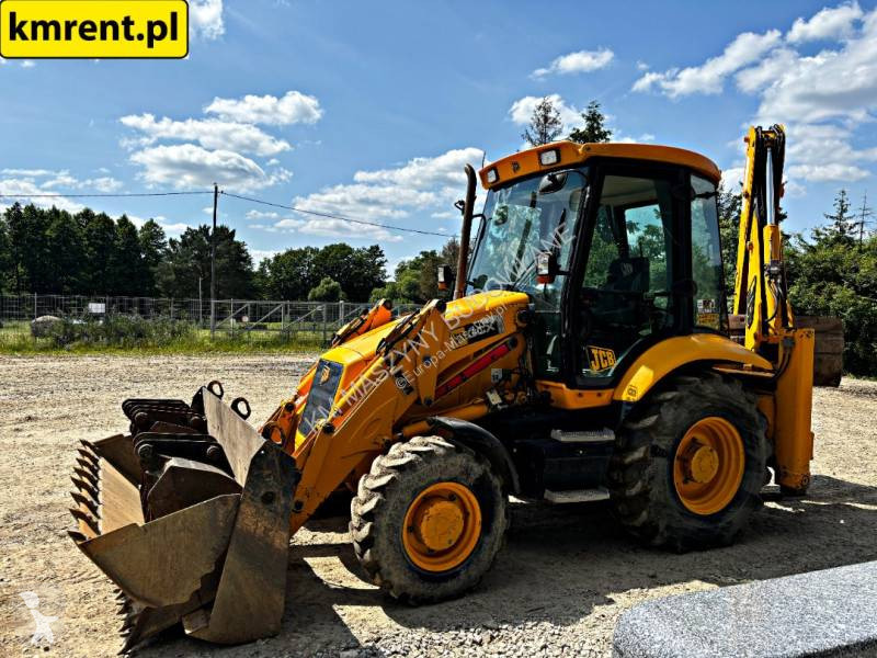 Traktor med grab JCB 3CX KOPARKO-ŁADOWARKA...
