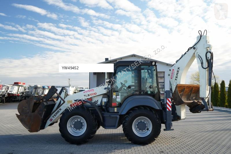 Traktor med grab Terex TLB 990