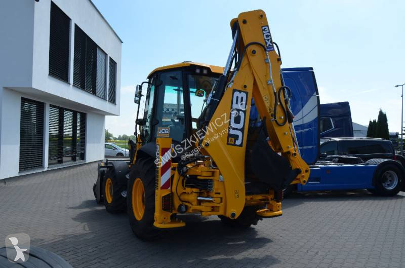 Traktor med grab JCB 2026r / SILNIK 4,8L 109km...