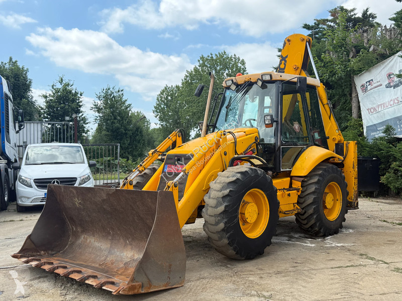 Traktor med grab JCB 4X4X4 Backhoe Loader...
