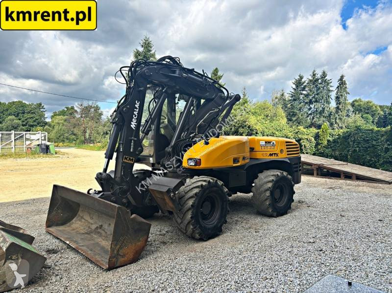 Bagr Mecalac 12 MTX KOPARKO-ŁADOWARKA 2015R |...