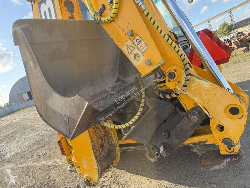 Tractopelle JCB 4 CX , quick coupler front & b