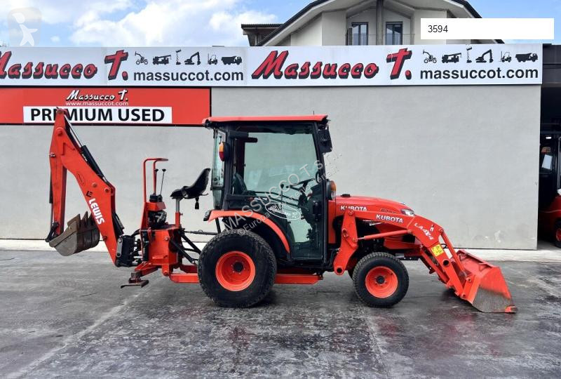 Terna Kubota B2231 4x4 CON retro LEWIS