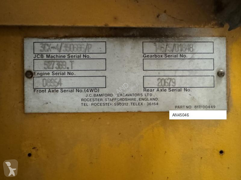 Retroescavadora JCB 3CX