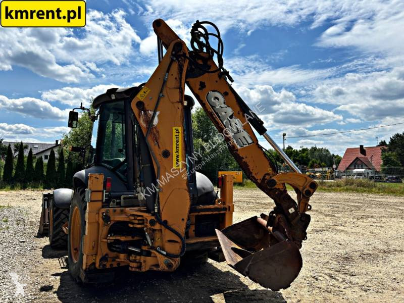 Traktor med grab Case 580 ST KOPARKO-ŁADOWARKA...