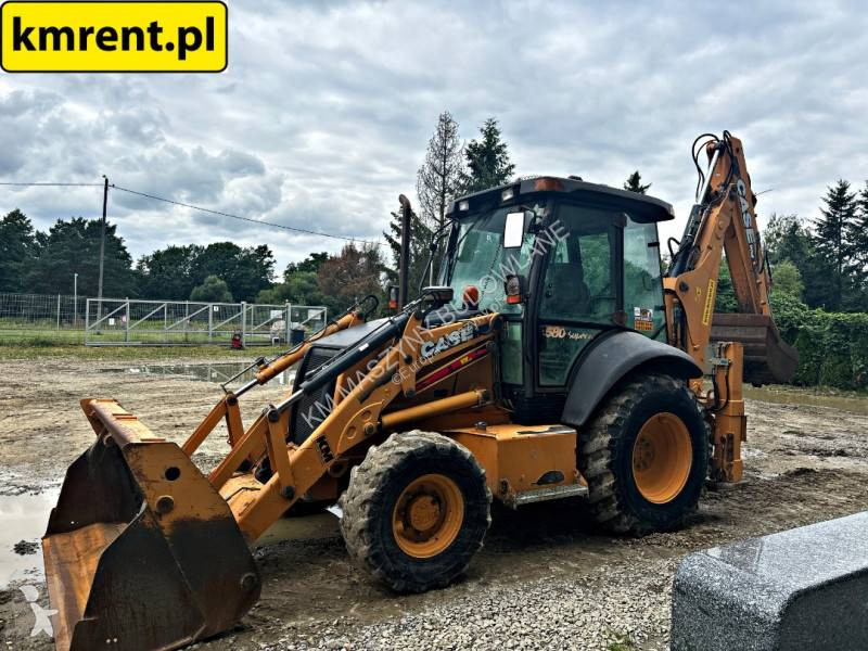 Tractopelle rigide Case 580 SR KOPARKO-ŁADOWARKA JCB 3CX