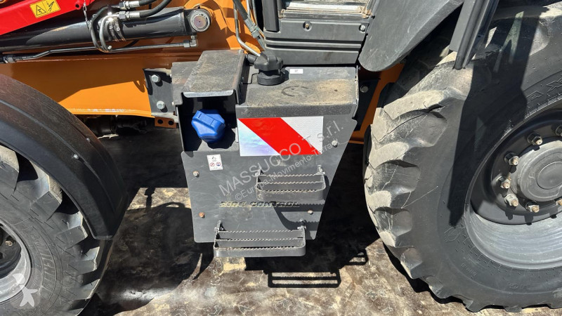 Traktor med grab Case 4x4