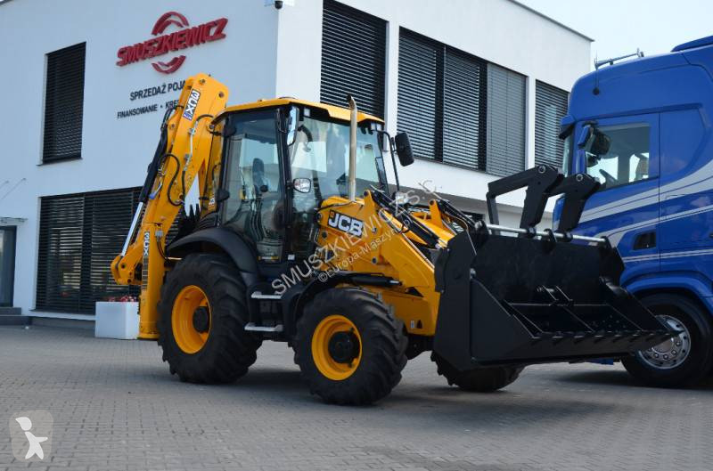 Traktor med grab JCB 2026r / SILNIK 4,8L 109km...