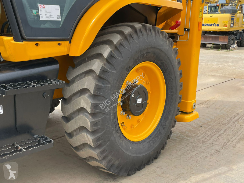 Traktor med grab JCB 3DX 4x4 A/C Hammerlines