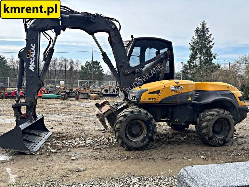 لودر حفار Mecalac 12 MTX KOPARKO-ŁADOWARKA...