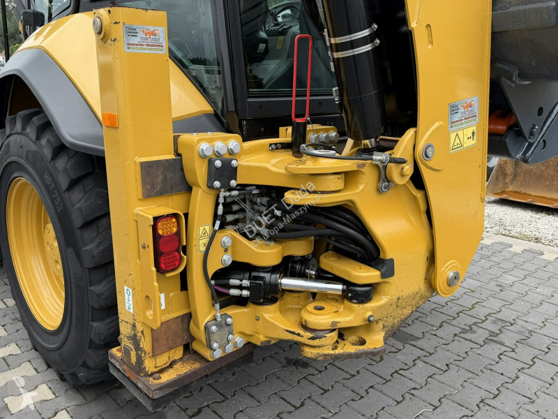Retroexcavadora Caterpillar 444F Sterowanie na...