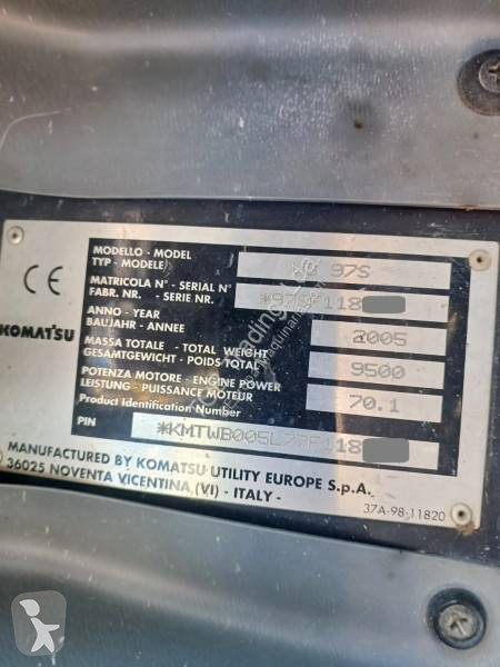Retroescavadora Komatsu WB97R-2