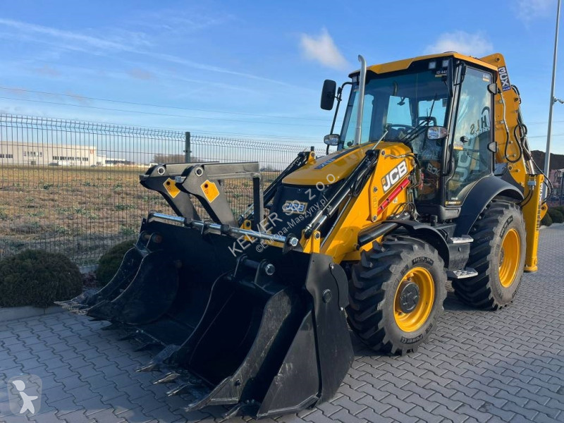 Traktor med grab JCB 3CX PLUS * NEW unused *...