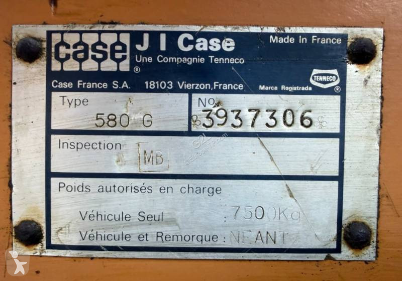 لودر حفار Case