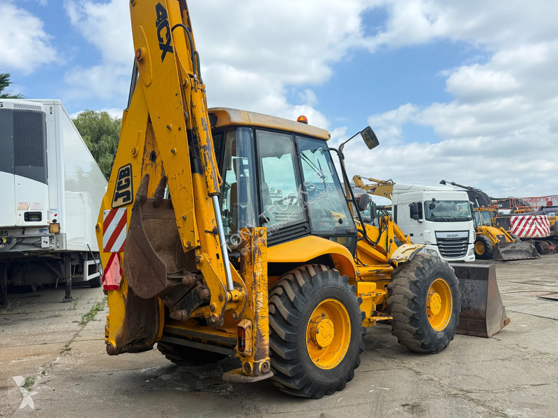 Traktor med grab JCB 4X4X4 Backhoe Loader...