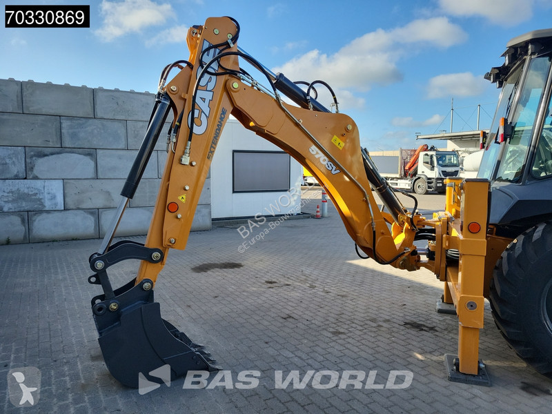 Traktor med grab Case 570SV 4WD - A/C - 4-1...