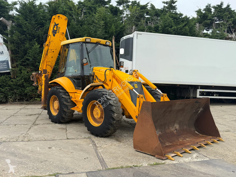 Traktor med grab JCB 4X4X4 Backhoe Loader...
