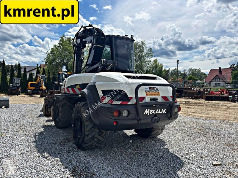 Koparko-ładowarka Mecalac 12 MTX...