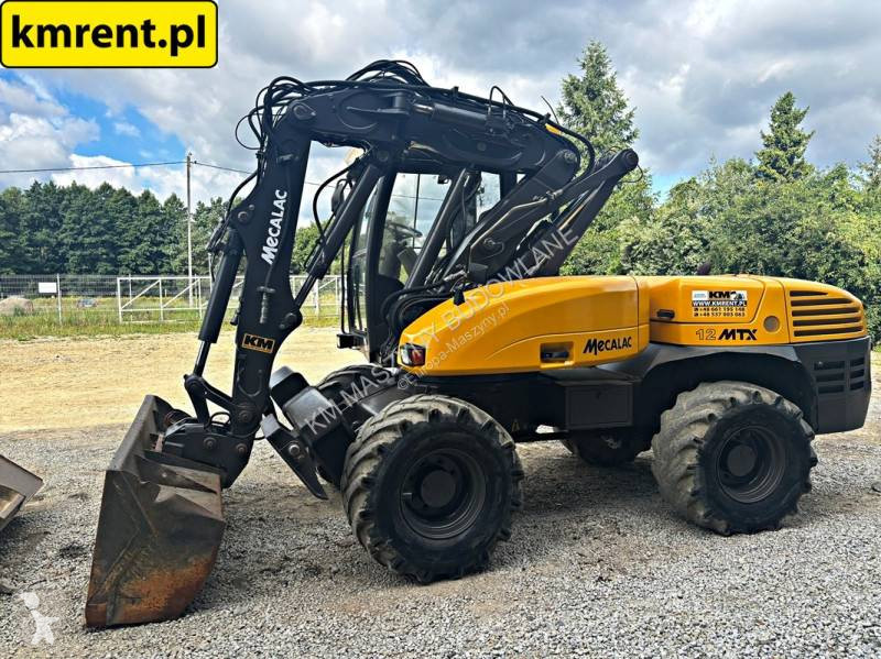 Bagr Mecalac 12 MTX KOPARKO-ŁADOWARKA 2015R |...