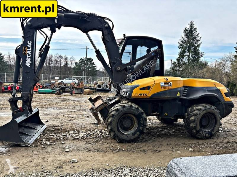 لودر حفار Mecalac 12 MTX KOPARKO-ŁADOWARKA...