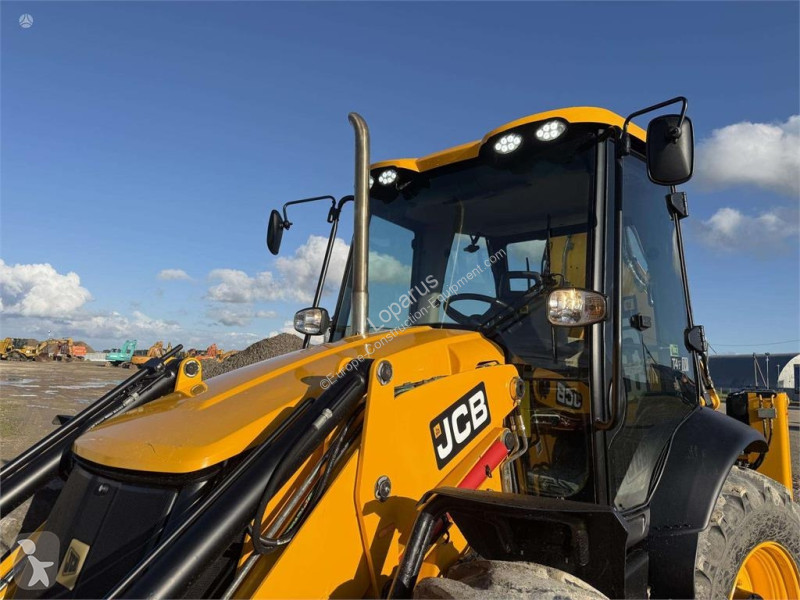 Tractopelle JCB 4 CX , quick coupler front & b