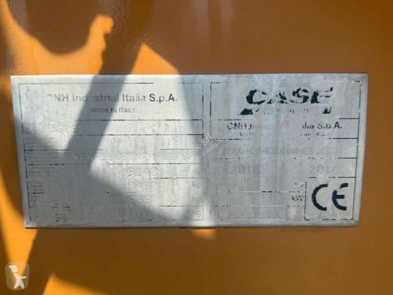 Retroexcavadora Case