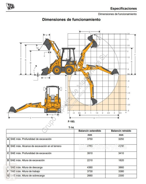 Graaflaadmachine JCB 1 CX