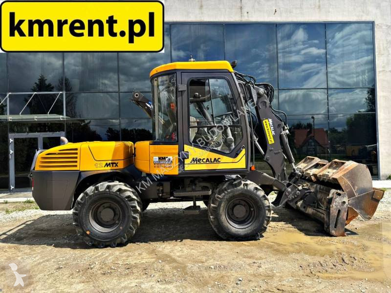 Buldoexcavator Mecalac 12 MTX koparko-ładowarka...